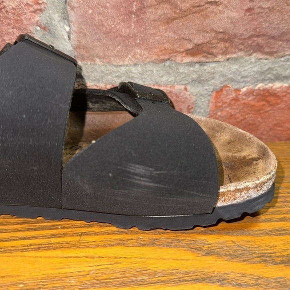 Birkenstock Betula Womens Double Buckle Strap Suede Slingback Sandals Sz 37 - Picture 6 of 10